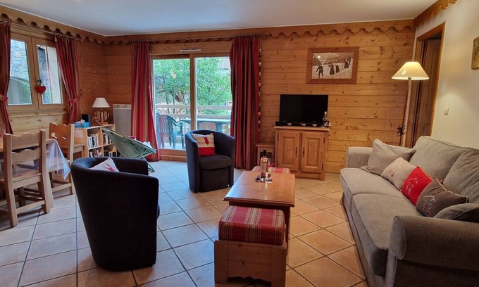 Saint-Chaffrey Apartamento | At the feet of ski slopes main flat 3 bedrooms for 6 persons