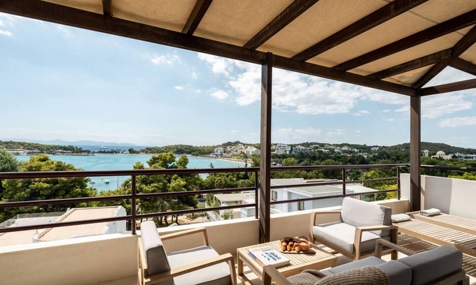 Vouliagmeni Apartamento | Athens Riviera Bay View Suite By The Olon