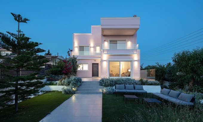 Saronikos Villa | ATHENS RIVIERA/ PANORAMIC VILLA I LAGONISSI/PEACEFUL/SEA VIEW/BEACHES