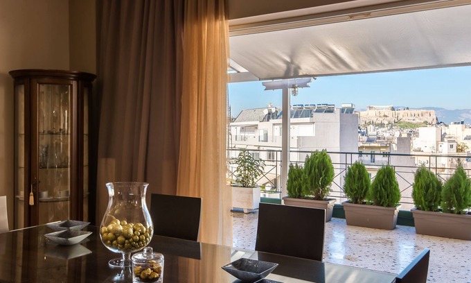 Neos Kosmos Apartamento | Vista de Atenas, a 2 estaciones de la Acrópolis