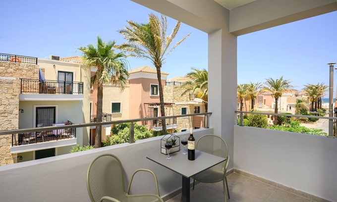 Platanias Town Casa | Athina Suites | 1BD chic apartments w/shared pool
