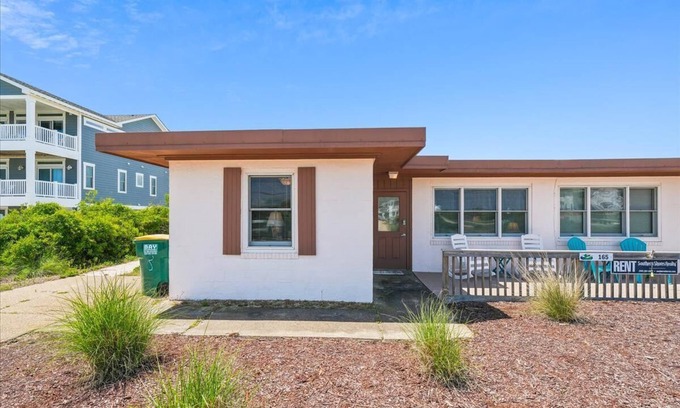 Kitty Hawk Casa | ATLANTIC BREEZES SOUTH - This airy duplex is steps from the beach!