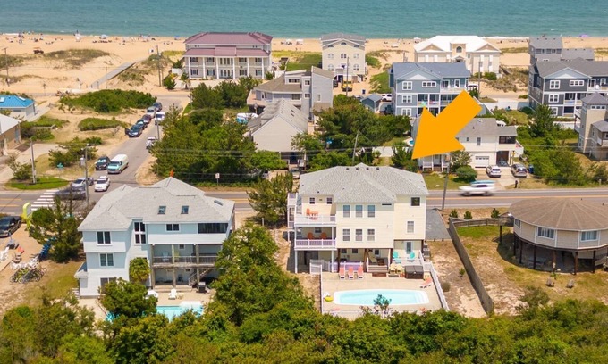 Sandbridge Casa | Atlantic Sunrise - Bright Renovated 9BR | Private Pool | Hot Tub