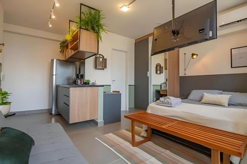 Cerqueira Cesar Apartamento | Atmosfera Hachi 307I Alma & Design nos Jardins