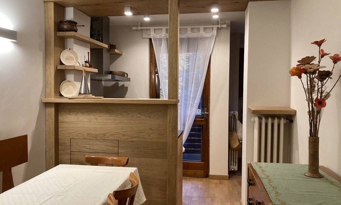Courmayeur Apartamento | Atmospheric apartment in Courmayeur - 5 minutes from the cable car