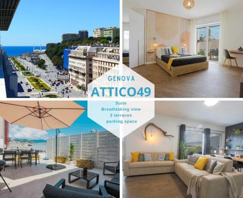 Foce Apartamento | Attico Luxury con parcheggio e terrazza vista mozzafiato