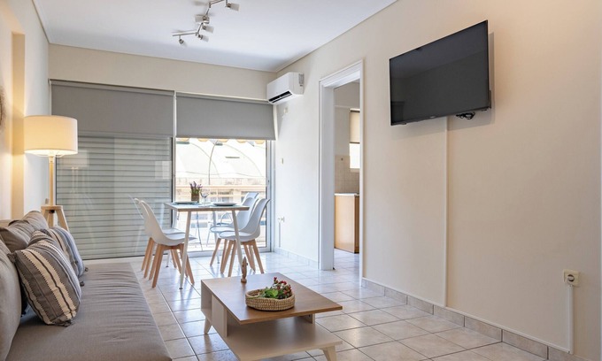 Agios Panteleimonas Apartamento | Attiki square metro station 1 bedrm 3 pers by MPS