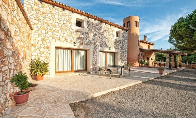 Felanitx Villa | Can Alegria - ¡Finca de campo atractiva y espaciosa con gran piscina privada! - Wi-Fi gratis