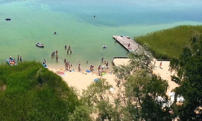 Faszcze Cabaña | Atractiva casa de campo en Zełwągi cerca del lago