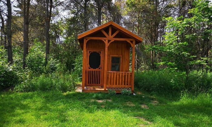 Hepworth Casa | Atwood Glamping Bunkie, Hepworth, 3 Wooded Acres