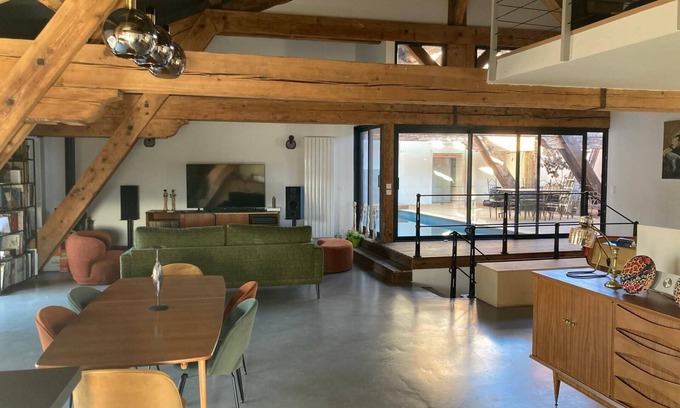 Capestang Casa | Atypical loft in the south of France, near the Canal du Midi, 30 minutes from the beaches