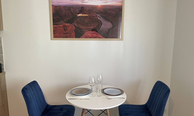 Gap Apartamento | Au Calme et Proche Centre-ville, Studio Rénové Avec Équipements Neufs et Parking