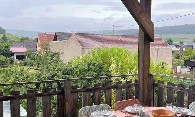 Westhalten Apartamento | Au Coeur du Vignoble, Magnifique vue Avec Terrasse