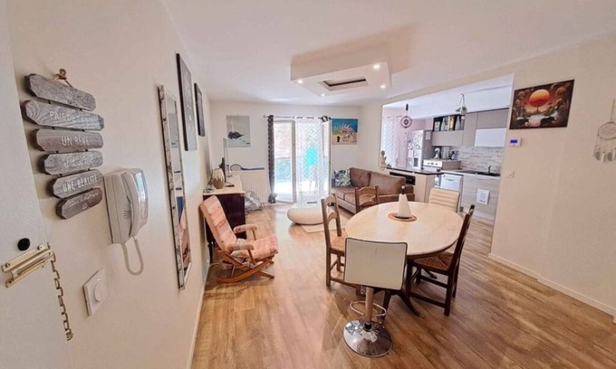 Aubagne Apartamento | Au P'tit Pagnol - Charmant T3 Avec Jardin