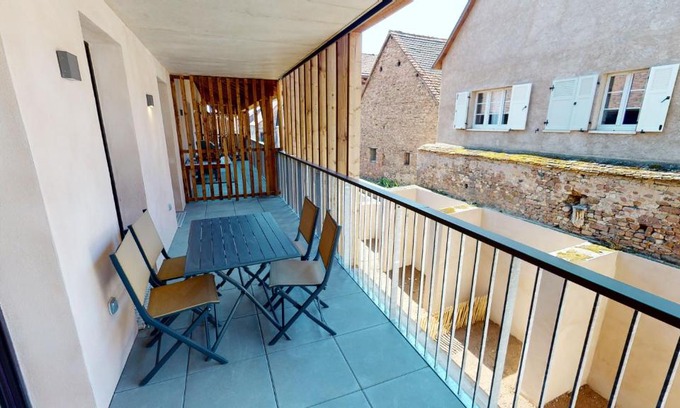 Obernai Apartamento | Au Pied Du Mont 1 free parking