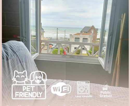 Woignarue Apartamento | Augustine Cosy Studio Vue Mer - Parking gratuit