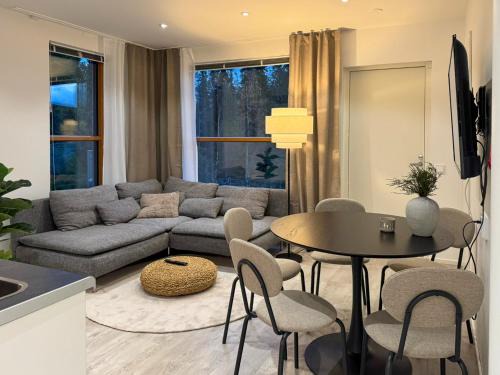 Rukatunturi Apartamento | Aurora Apartment Ruka, with 2 bedrooms, sauna and terrace