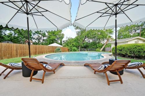 Pflugerville Casa | Austin Music Retreat - 5-Bedroom home with Pool and Game Room