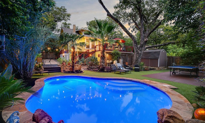 Old West Austin Casa | Austin Oasis cerca de UT y el centro