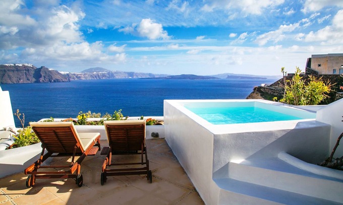 Oia Villa | Villa Hercules ifestio villas la cueva original villa con una piscina privada climatizada