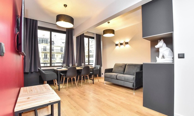 Chaussee-d'Antin Apartamento | Apartamento auténtico - 2 habitaciones, 6 plazas - Palacio Garnier