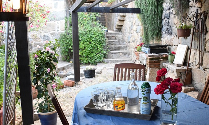 Olmeto Casa | Authentic Stone House, Sea and Mountain Views, near Propriano, Private Garden