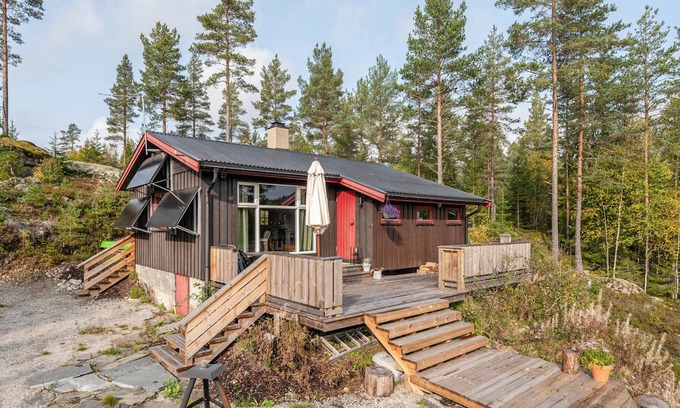 Aurskog-Holand Casa | Impresionante casa en Setskog con vista.