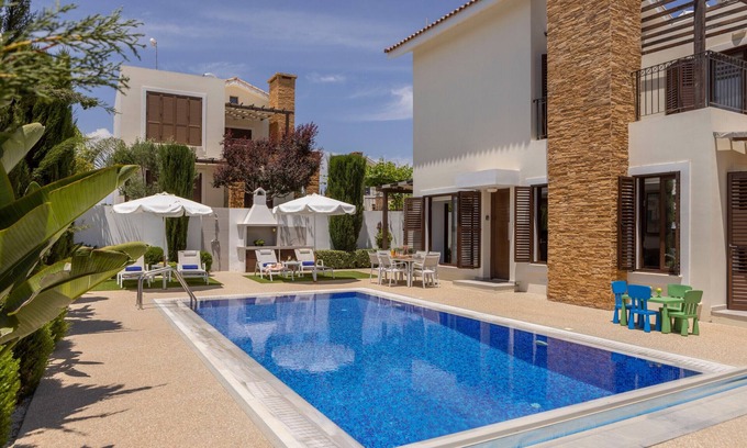Ayia Thekla Villa | Ayia Napa Luxury Seaside Villa Ionion H15