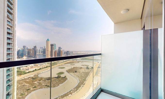 Al Safa Apartamento | Aykon City - Glamorous Two Bedroom in Business Bay