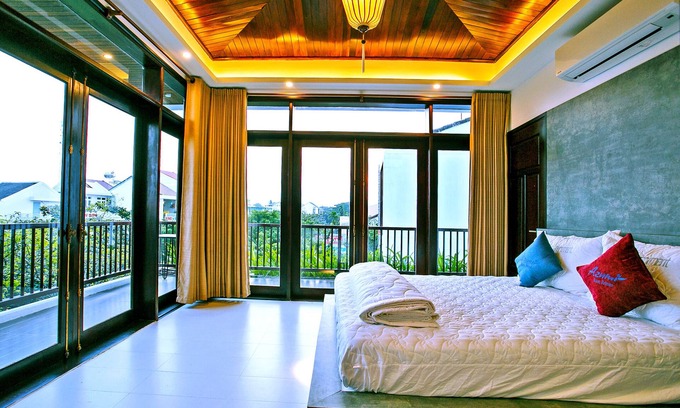 Hoi An City Centre Apartamento | Azumi 01 dormitorio balcón 2do piso Apartamento Hoian