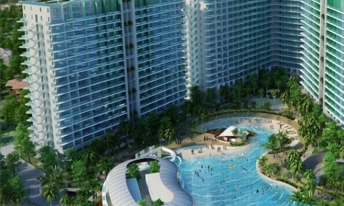 Taguig Apartamento | Azure Urban Residences Resort-Paraíso tropical