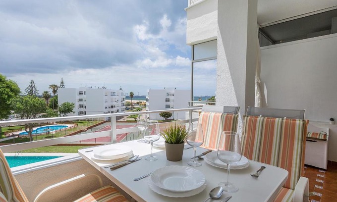 Valdelagrana Apartamento | Azvalia - Valdelagrana Puerto Príncipe, Playa, piscina, parking