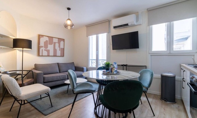 Faubourg-du-Roule Apartamento | B1.Two Bedrooms#Champs Elysées#Arc de Triomphe#AC