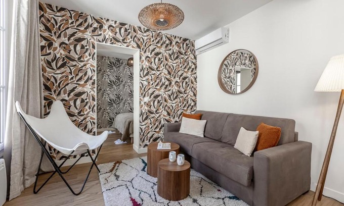 3rd Arrondissement Apartamento | B31#République#Marais#1BedRoom#Paris03#Air conditioning