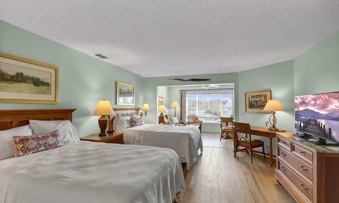 St. Simons Island Condominio | Baby Blue Heron - Studio unit, sleeps 4, great views!