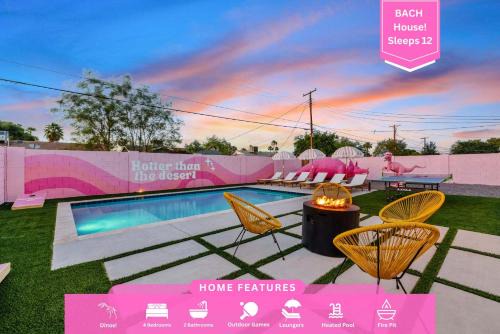 McDowell Parkway Casa | Bachelorette! Fire Pit+Heated Pool+3MI to Old Town