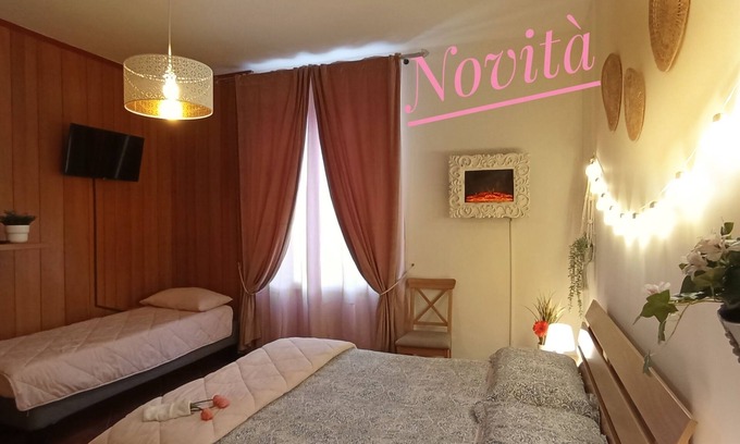 San Pellegrino Terme Apartamento | Baciati dal Sole Apartment with Terrace in San Pellegrino Terme self check-in