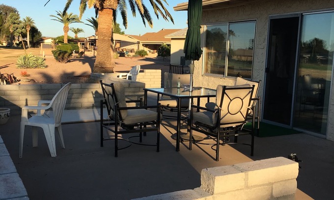 Fountain of the Sun Casa | Backyard on 14th hole of Golf Course/Dog-friendly