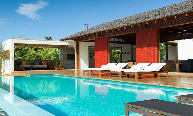 Porto Seguro Villa | Bah042 - Villa moderna y espaciosa en Trancoso