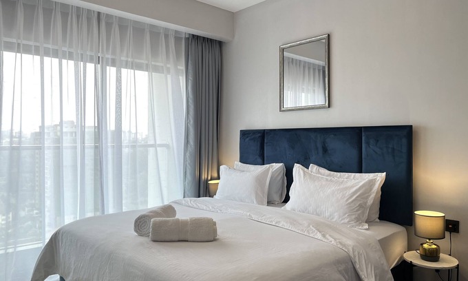 Westlands Apartamento | Balancing space and style: Creating a cozy and functional 2 bedroom apartment.