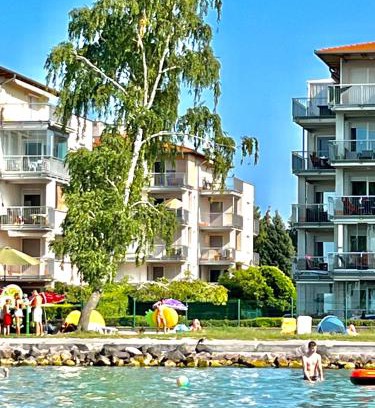 Siofok Aranypart Apartamento | Balaton BeachSide Apartman Siófok N3