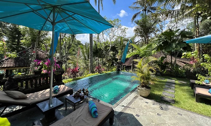 Melayang Villa | BALINESE EXOTIC Pool Villa Con VISTA AL VALLE