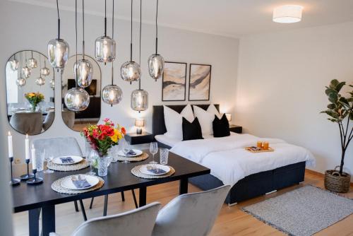 Schwerin Apartamento | Balkontraum für 4 am Sieben-Seen-Center