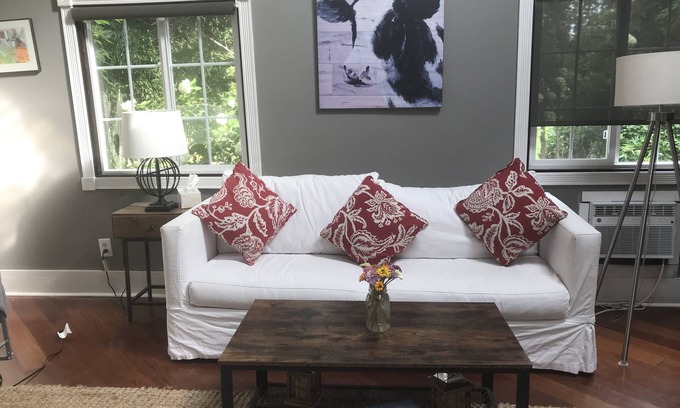 Cape May Point Cabaña | Bamboo Cottage 1 Loft Bedroom Pet Friendly