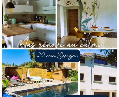 Elne Apartamento | BAMBOU SERENITE ECO LOGIS -Piscine