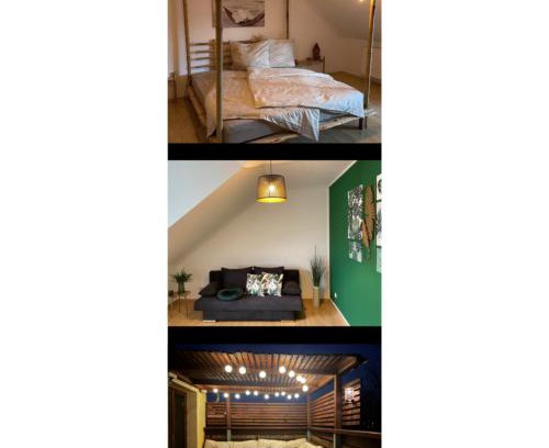 Radebeul Apartamento | Bambus, Jungle, Dachterrasse & bequem bis Zentrum