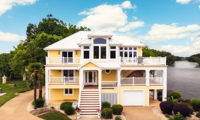 Gadsden Casa | Banana Point House en el hermoso río Coosa