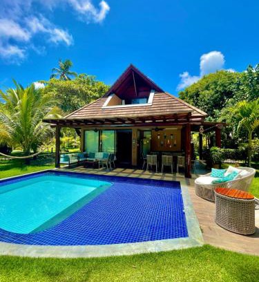 Praia dos Carneiros Casa | Bangalô Beira-mar, Piscina privativa, 5 quartos, Eco Resort