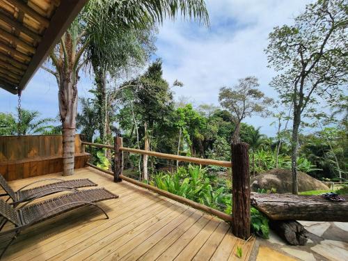 Praia de Taubate Casa | Bangalô com vista e piscina natural em Flechas