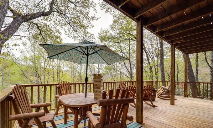Mill Ridge Cabina | Banner Elk Cabin By Sugar Mtn con 2 cubiertas y comodidades